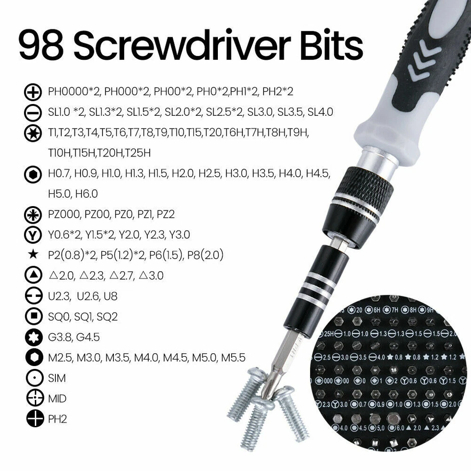 Juego de herramientas hexagonales de reparación de destornilladores para cámara RC dron cuadricóptero helicóptero Foto 2 de 4