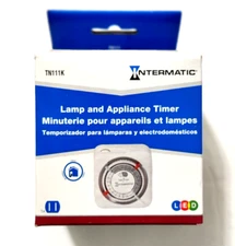 Intermatic Timer Switch Control Programmable 15 Amp 24 Hour