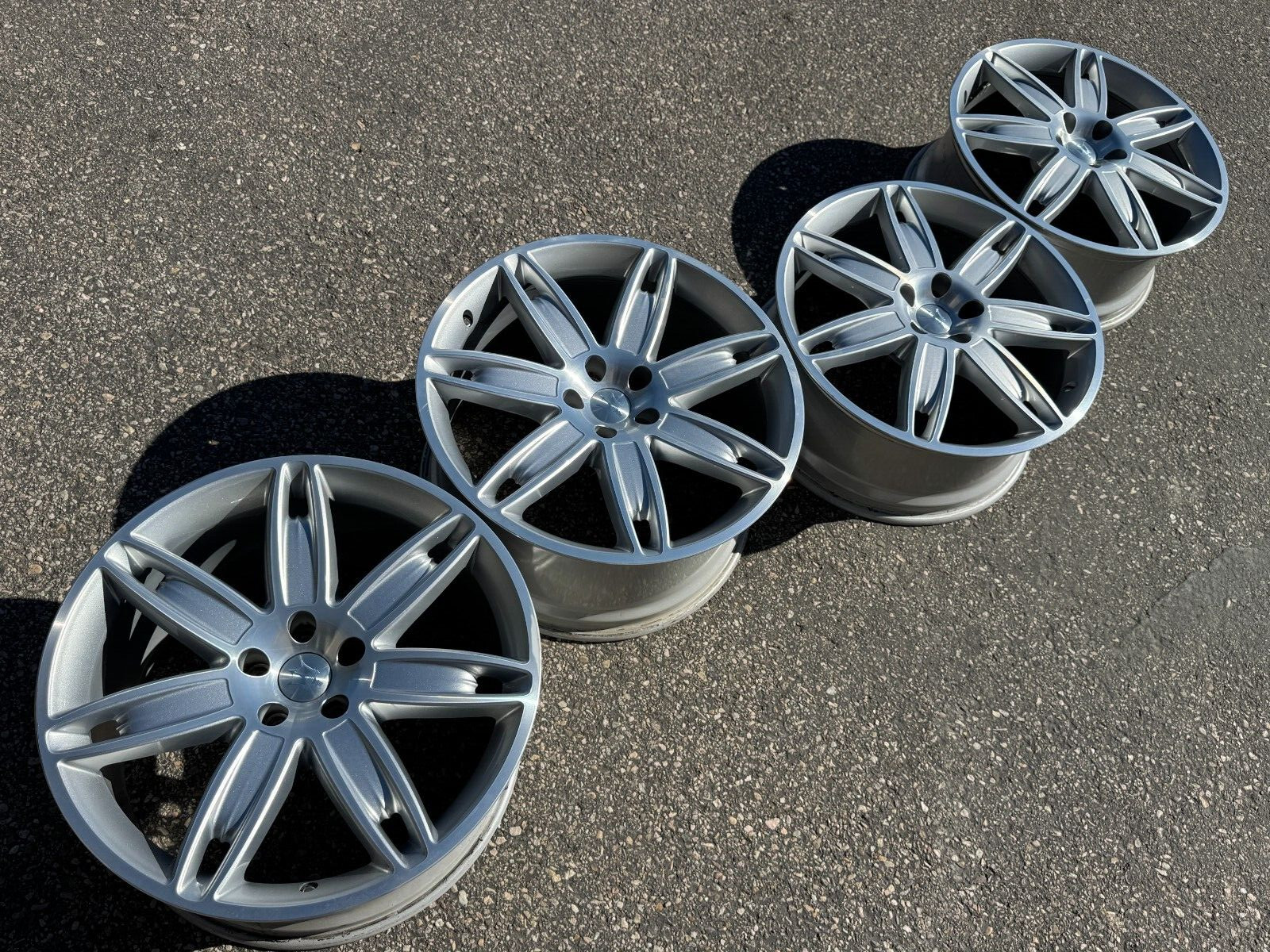 20" MASERATI QUATTROPORTE GHIBLI WHEELS RIMS 5X120 FACTORY STOCK OEM 5X114.3