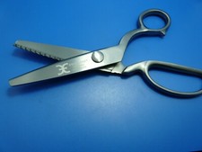 Schneiderschere Zackenschere Stoffschere Zickzack Schere Edelstahl Ganzmetall