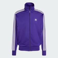 Adidas Originals Mens ADICOLOR FIREBIRD TRACKTOP JACKET IY9897 PURPLE ASIAN FIT