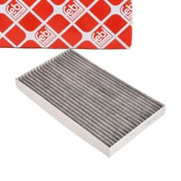 febi Innenraumfilter Aktivkohle FüR Nissan Cube (Z12) Juke (F15) Leaf (ZE0 ZE1)
