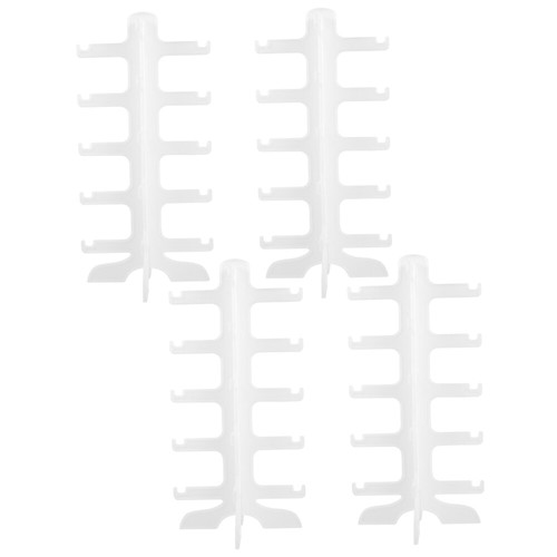 4 Pcs Display Rack Glasses Frame Eyeglasses Storage Counter Stand Space