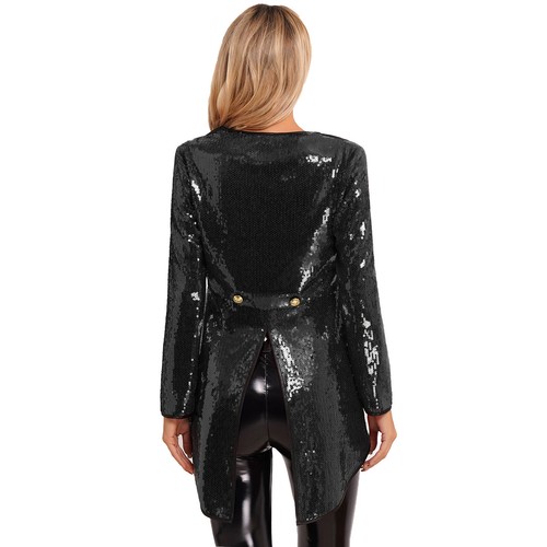 Damen Zirkus Kostüm Zirkusdirektor Frack Jacke Blazer Mantel Mütze Handschuhe - Bild 22 von 54