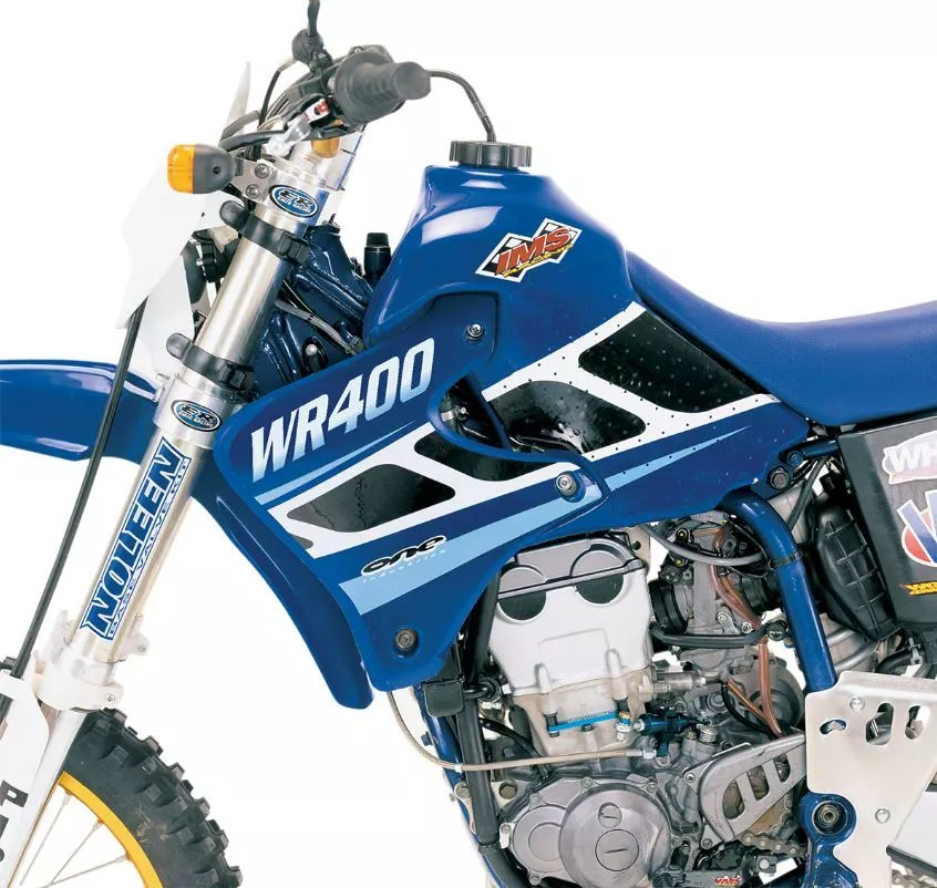 IMS Oversized 4.0 Gallon Fuel Gas Tank NATURAL Yamaha WR426F WR250F WR 2001 2002