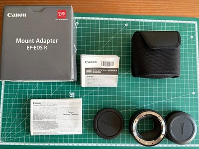 Canon 2971C005 EF-EOS R Kameraobjektivadapter / Full Set / Aus Sammlung