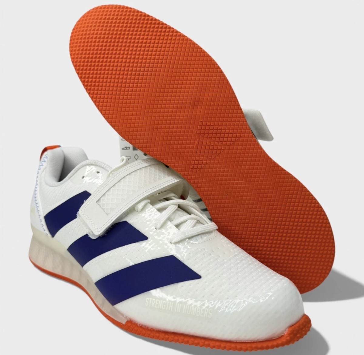 Adidas Adipower Weightlifting 3 Men's 9 Cloud White Blue JP9872