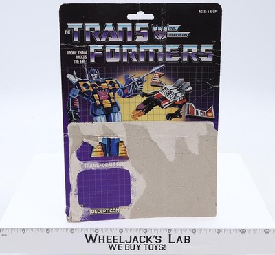 Laserbeak & Frenzy Cardback 1984 Vintage Hasbro G1 Transformers Action Figure