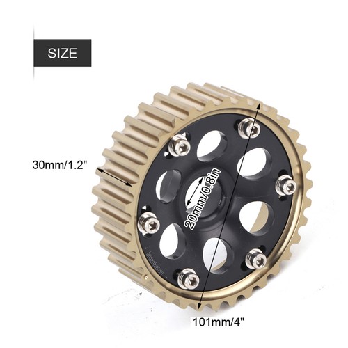 ˘Pair Of Aluminum Racing Camshaft Gear Set For Integra B16A/B16B/B18C - Picture 7 of 10