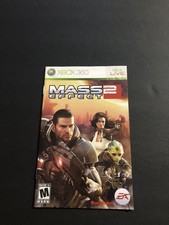 mass effect 2 xbox 360 Manual Only