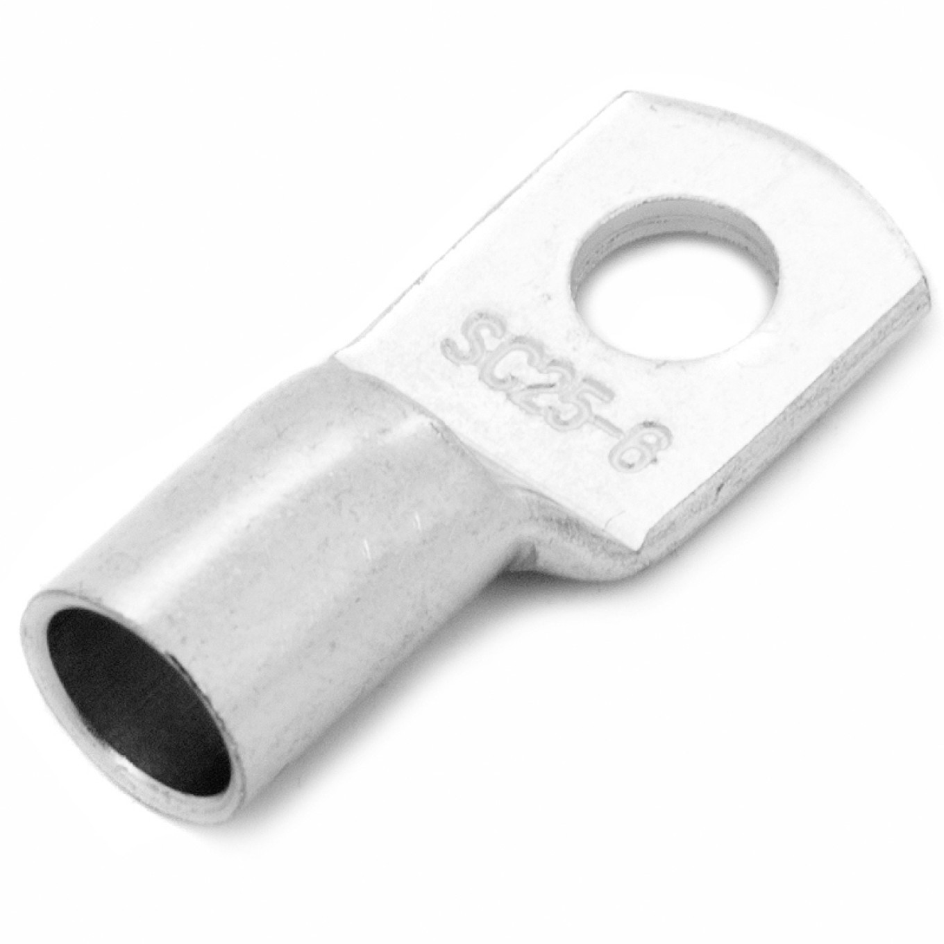 Copper Galvanized Eyelet Tip SC25-8/10pcs