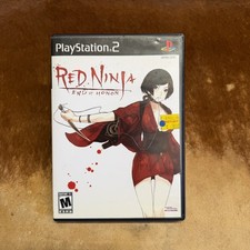 Red Ninja End of Honor PS2 PlayStation 2 Complete  w/  Manual