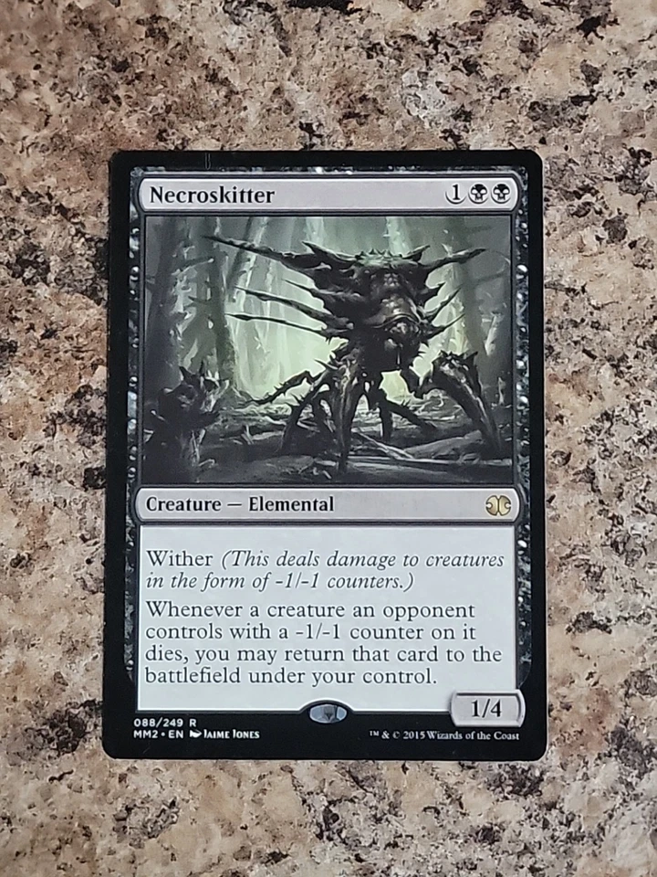 MTG Necroskitter 88 Modern Masters 2015 NM Unplayed Commander EDH Modern  - Image 2 of 3