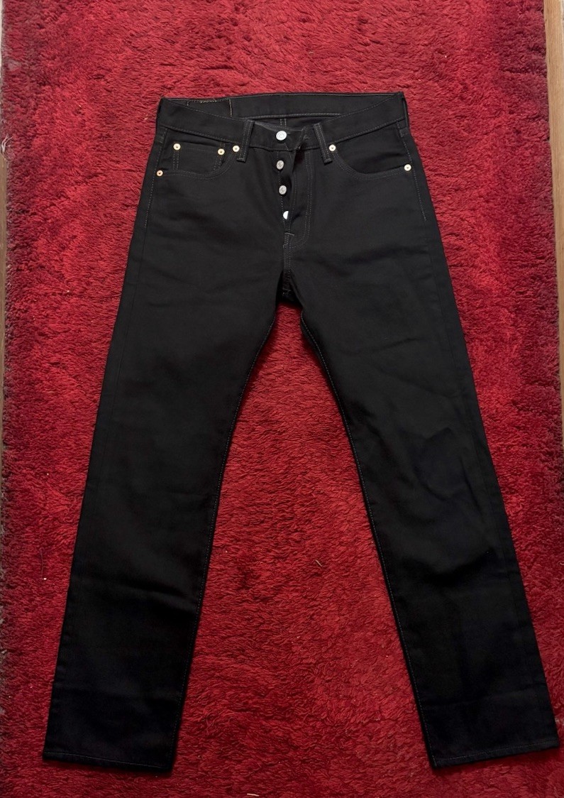 Levis 501 Jeans Deadstock Black 30x32