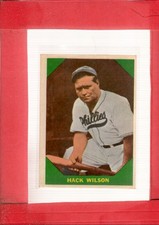 1960 Fleer #48 Hack Wilson EX/NM Phillies ID:69403
