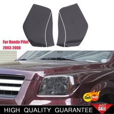 Car Headlight Film Trim Cover Protector Film Set 4pcs For Honda Pilot 2003-2008