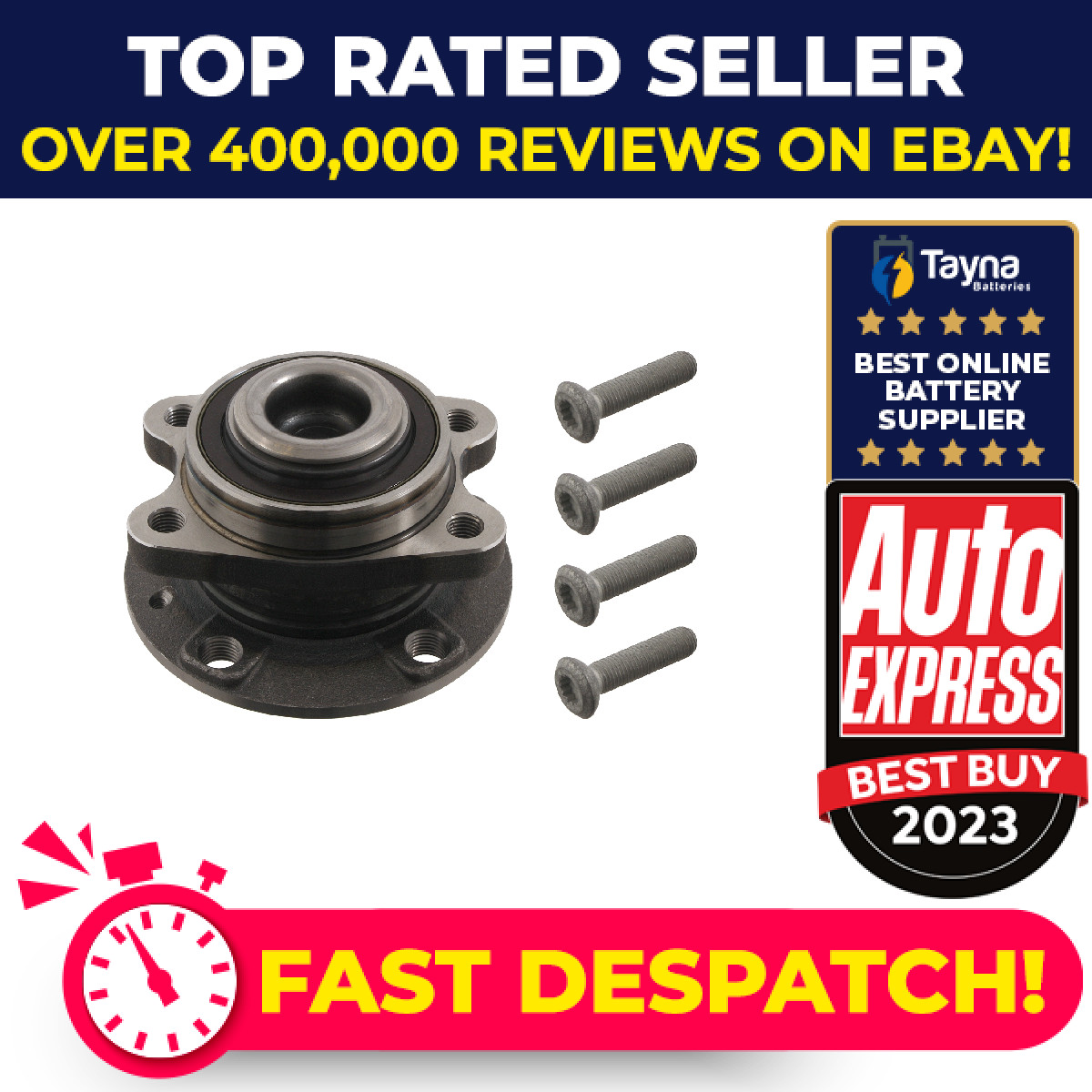Wheel Bearing Kit fits AUDI A6 C6 2.4 Rear 04 to 08 BDW 4F0598611A 4F0598611B
