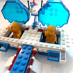 Lego Classic Space Twin Starfire 1499 - 100% Complete w/ Minifigures, No Manual