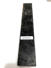 Ebony Wood Blank   2x2x12", Gaboon, Dense, Dark Black/Brown, Hardwood