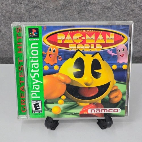 PlayStation Pac Man World 20th Anniversary Greatest Hits Video Game Complete
