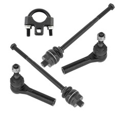 TRQ Front Inner and Outer Tie Rod Set 4 Piece Compatible with 03-07 Hummer H2...