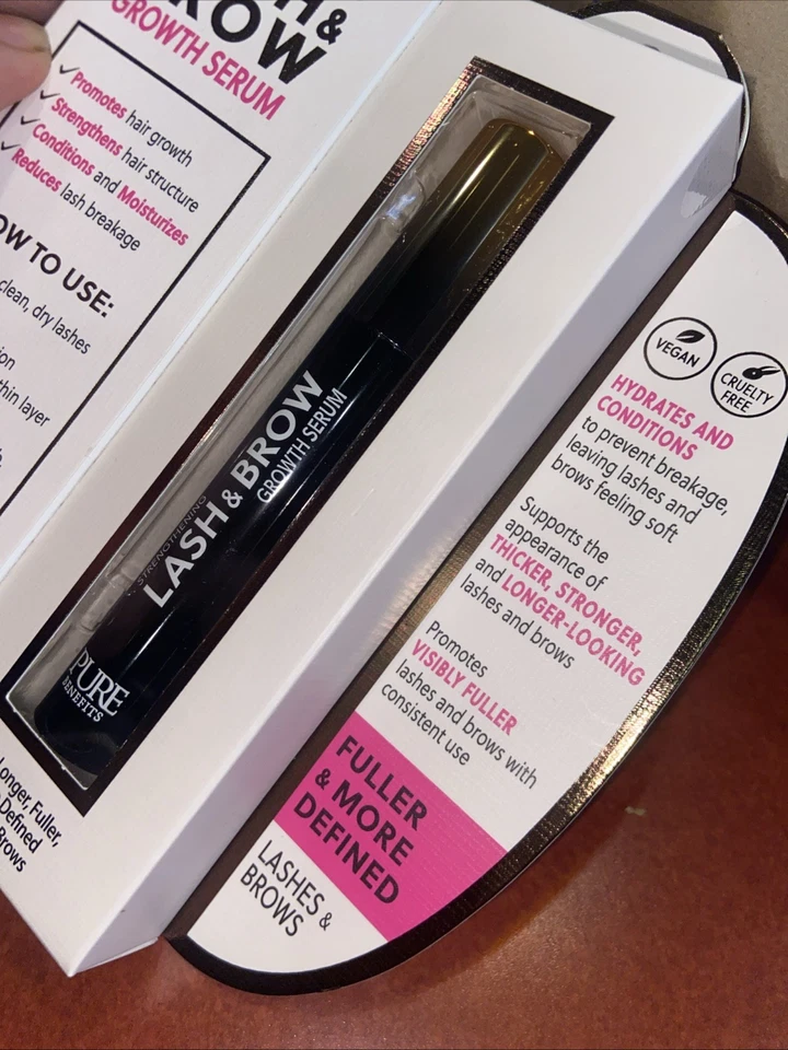 Pure Benefits 强化睫毛和生长精华 0.14 液量盎司 — 第 4/4 张图片