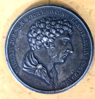 Swedish Silver 31mm Medal King Carl XIV Johan Agricultural Award — photo 3