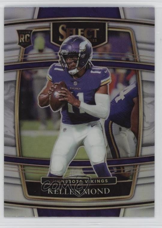 2021 Panini Select Concourse Silver Prizm Kellen Mond #64 zm0