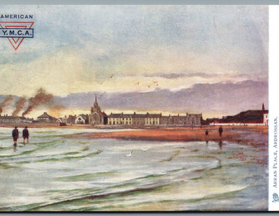 AMERICAN Y.M.C.A. ARRAN PLACE, ARDROSSAN VTG Std.PC-Tuck's-pB307