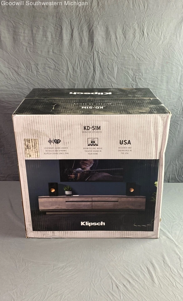 Altavoces de monitor Klipsch KD-51M nuevos en caja Foto 4 de 4