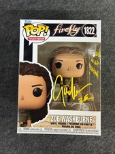 Gina Torres Signed Zoe Washburne Firefly #1822 Funko - JSA Witnessed
