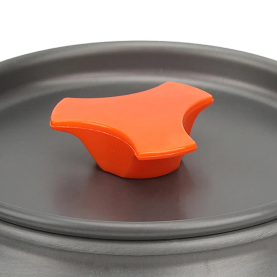 ɪ1.6L Outdoor Camping Kettle Fast Boiling Water Aluminium Alloy Portable Camp - Image 4 of 4