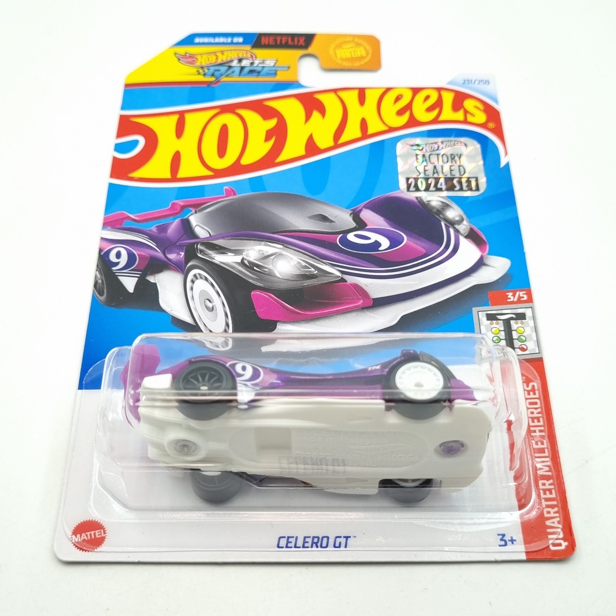 HOT WHEELS 2024 SUPER TREASURE HUNT CELERO GT FACTORY SEALED