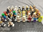Lego Minifigure Lot (58 total) Star Wars,Muppets, Minecraft etcRead Description