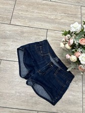 Vintage Y2K Low Rise Denim Shorts, Old Navy Blue Size 0
