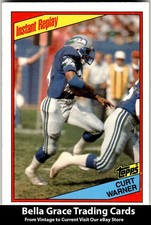 1984 Topps Curt Warner #199 Seattle Seahawks Instant Replay NFL Football