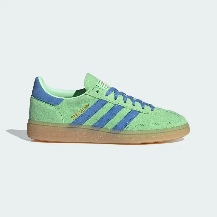 Adidas Handball Spezial W Women's Size 8.5 Shoes Sneakers Green/Blue JR3618 NEW