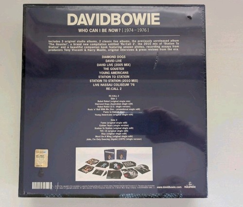 DAVID BOWIE-WHO CAN I BE NOW? (1974-76)..SEALED MINT RARE! VINYL LP BOX SET 2016 - Picture 3 of 8