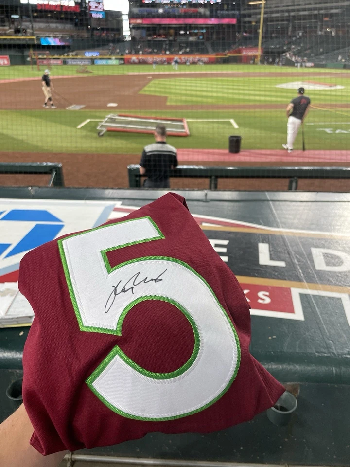 Alek Thomas Signed Mexico WBC Jersey ARIZONA DIAMONDBACKS JSA Authentic  - Image 3 of 4
