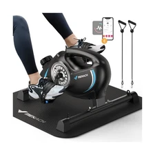 Under Desk Bike Pedal Exerciser, Quiet Magnetic Mini Exercise Bike ... Fast Ship