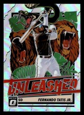 2021 DONRUSS OPTIC FERNANDO TATIS JR. UNL8 MINT UNLEASHED HOLO SAN DIEGO PADRES