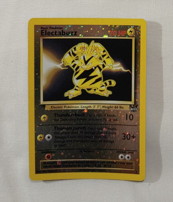 Pokémon TCG Electabuzz 001/009 Best of Promos Reverse Holo 2002