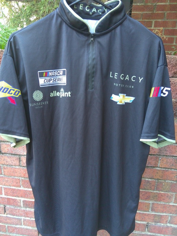 Noah Gragson #42 SUNSEEKER/ALLIGENT/Legacy Motor Club race day pit crew shirt-M