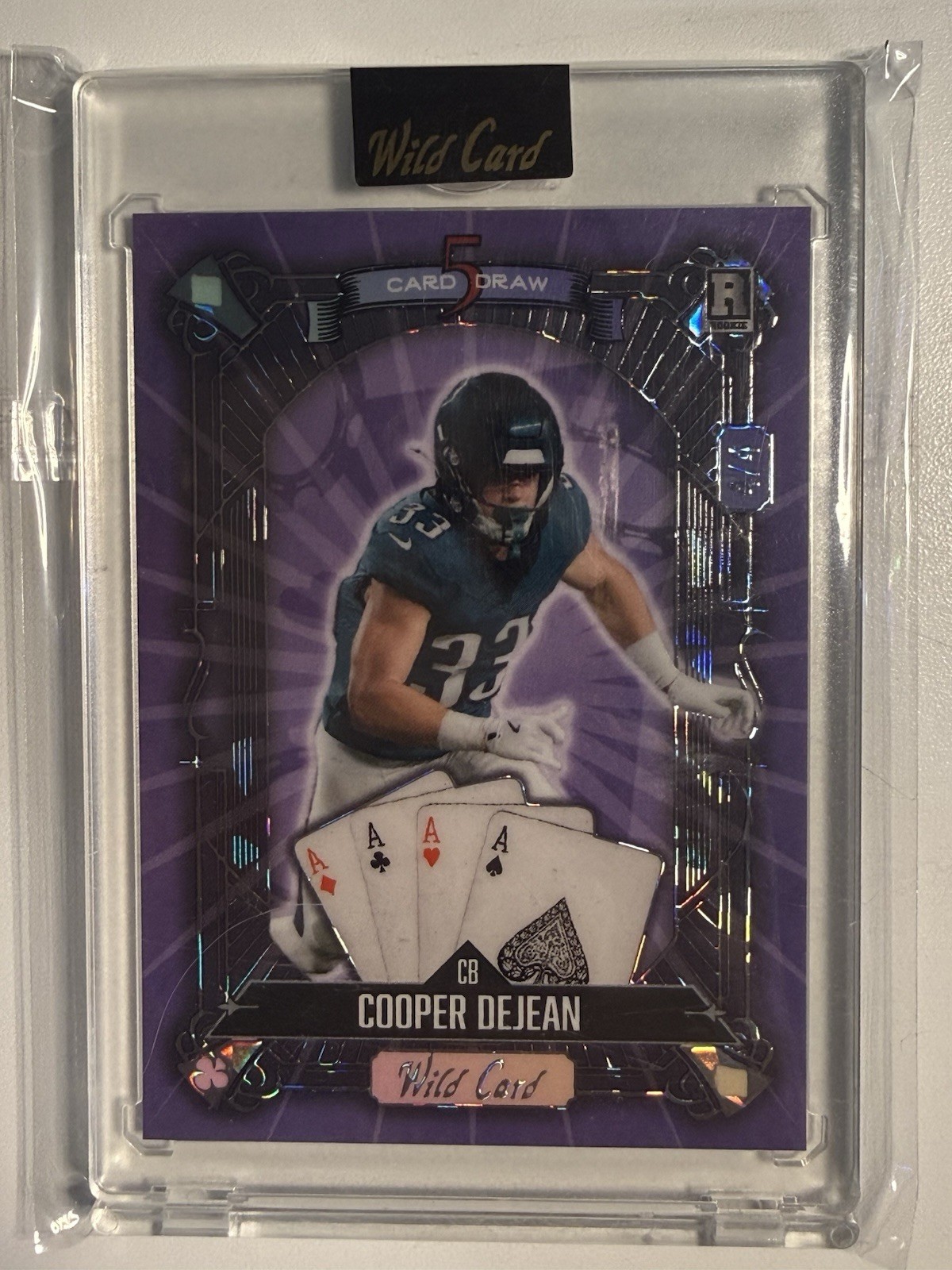 Cooper DeJean Wild Card 5 Card Draw Hobby Autographs #CD Base