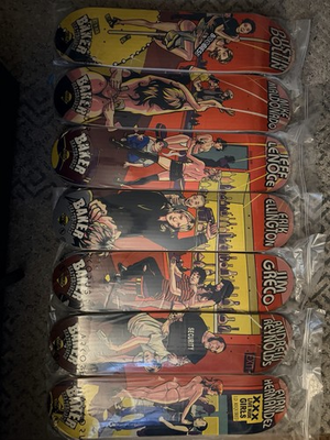 #ad Baker skateboards Complete Set $4250.00