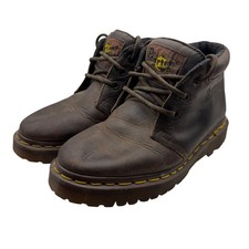 Vintage Dr. Martens 8057 Made in England Brown Leather Chukka Boots Women's 5