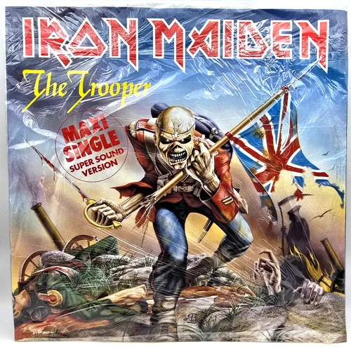 Iron Maiden - The Trooper / Cross-Eyed Mary - German Maxi Single Vinyl Sealed
