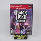 Guitar Hero Encore: Rocks the 80s (PlayStation 2 PS2) Greatest Hits CIB COMPLETE