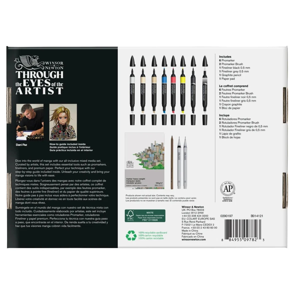 Winsor & Newton - Graphic Art Manga Set - Image 4 of 4