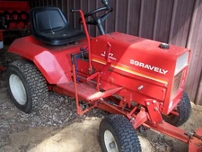 GRAVELY 8000 COMMERCIAL TRACTOR TILLER, PLOW, SWEEPER, LEAF VAC, SNOW BLOWER ECT